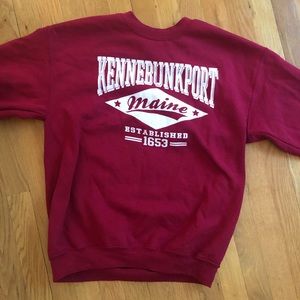 Kennbunkport red sweatshirt